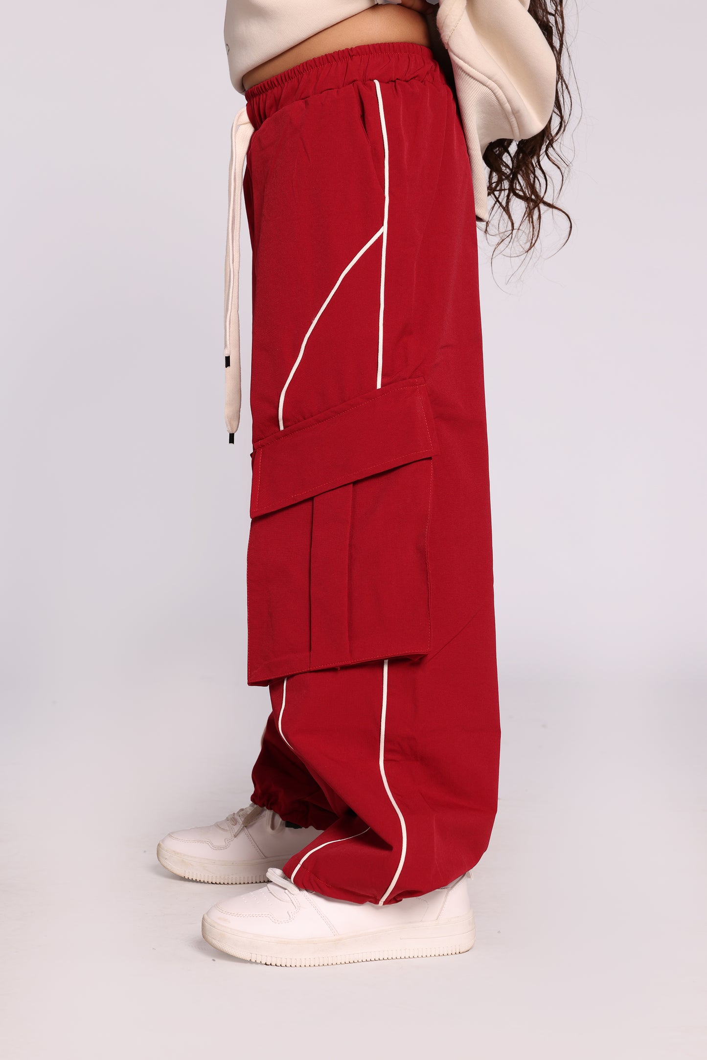 Volt Cargo-Maroon Pant - Adult