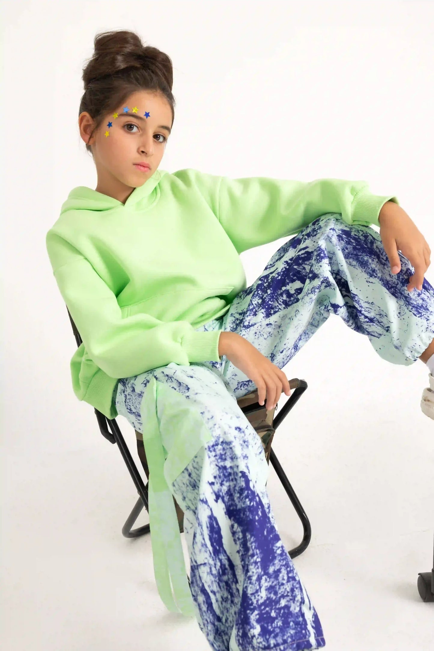 Ice Blue Pants