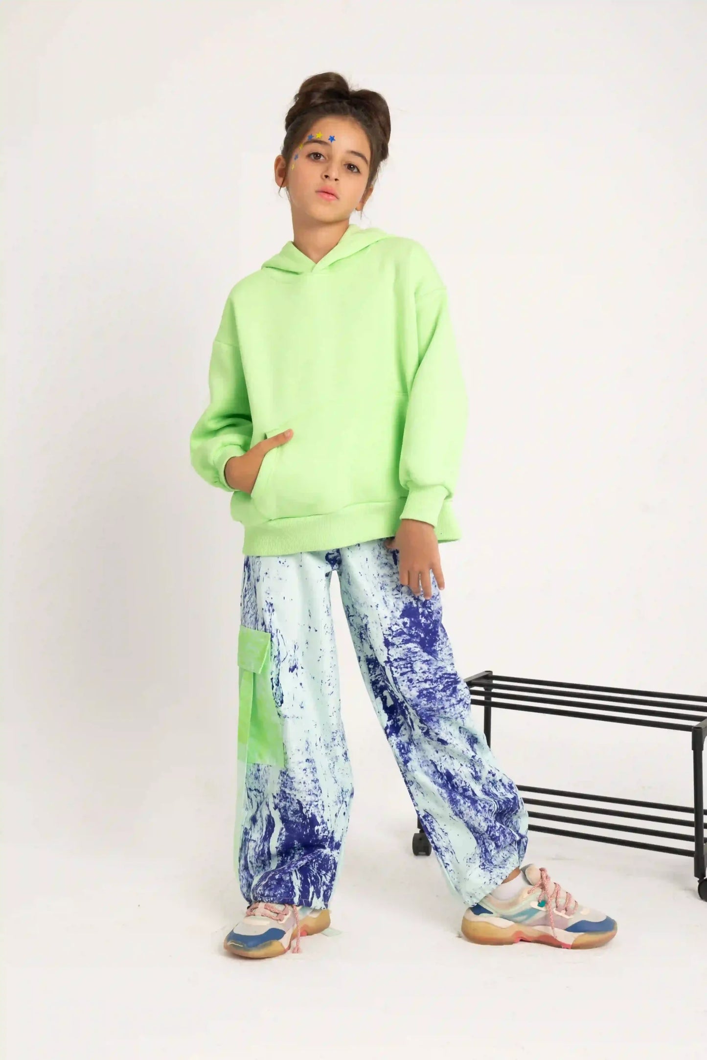 Ice Blue Pants