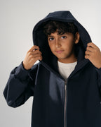 Core Heavy Fleece Full-Zip Hoodie - Navy