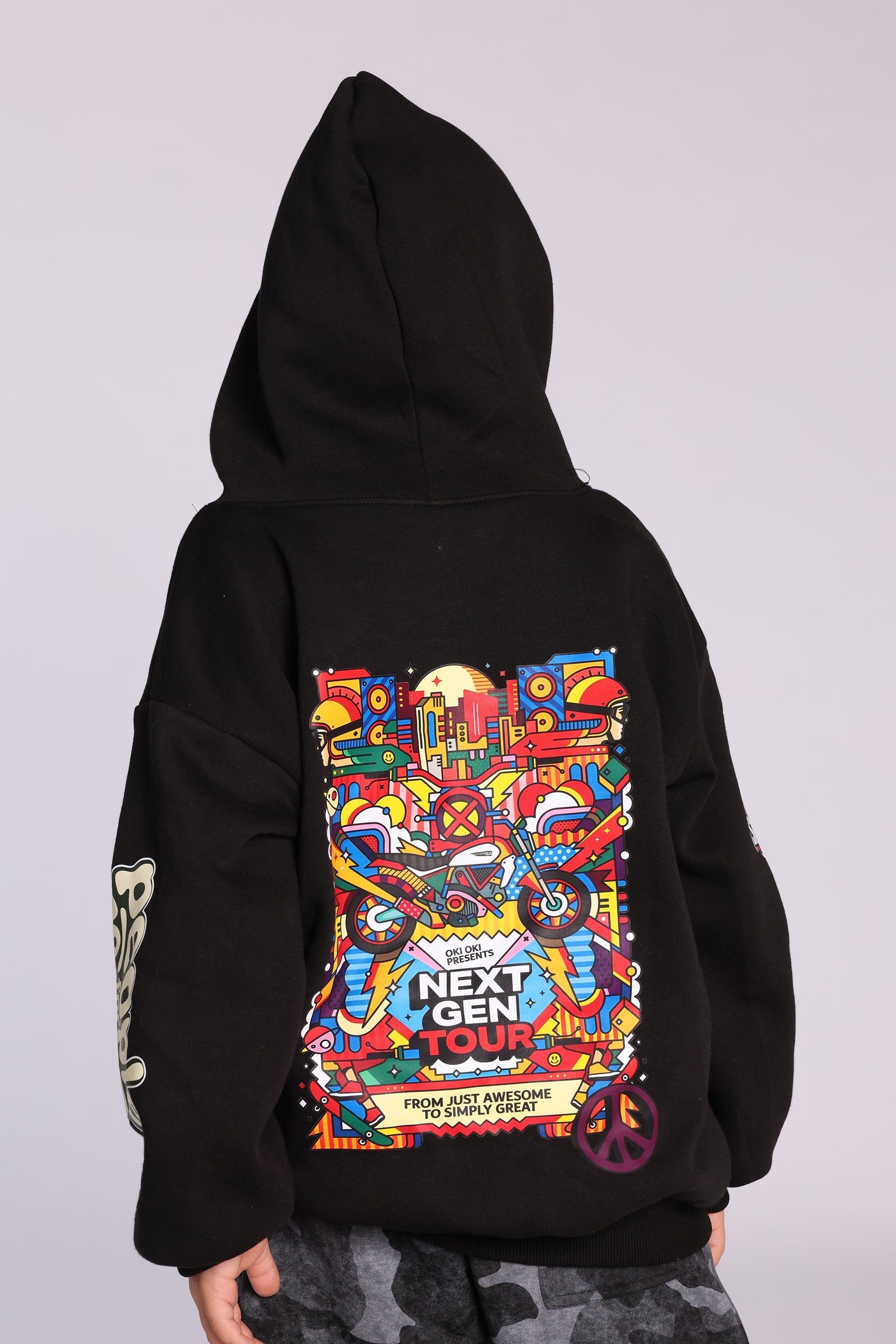 Energize Black Hoodie