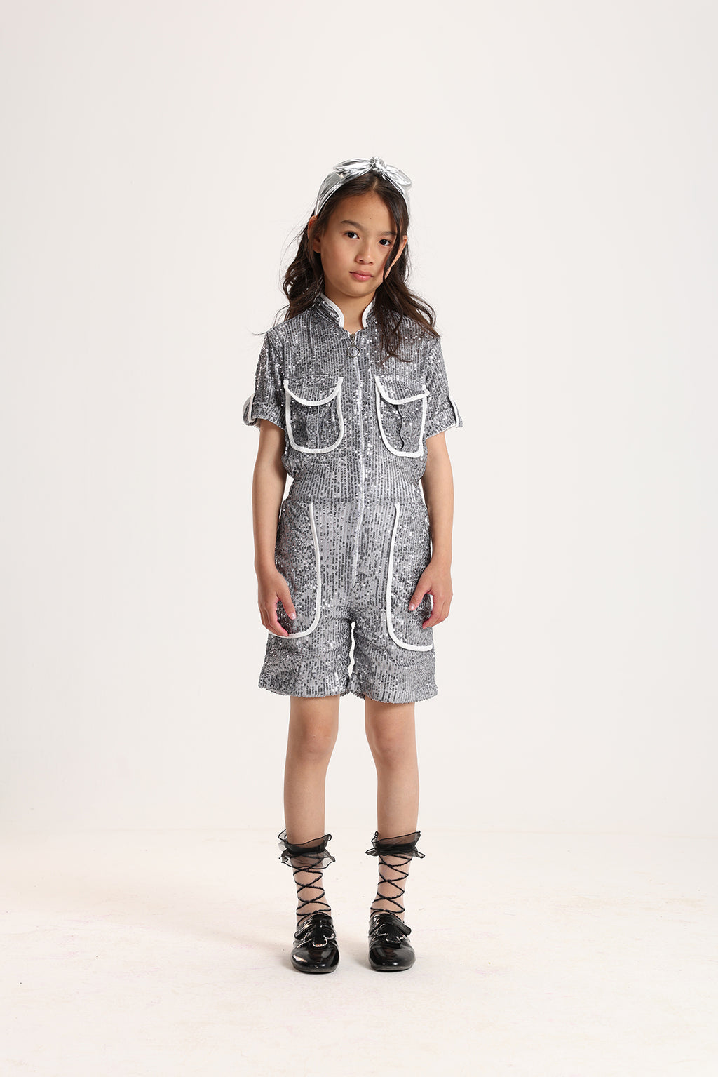 Silver Jumpsuit