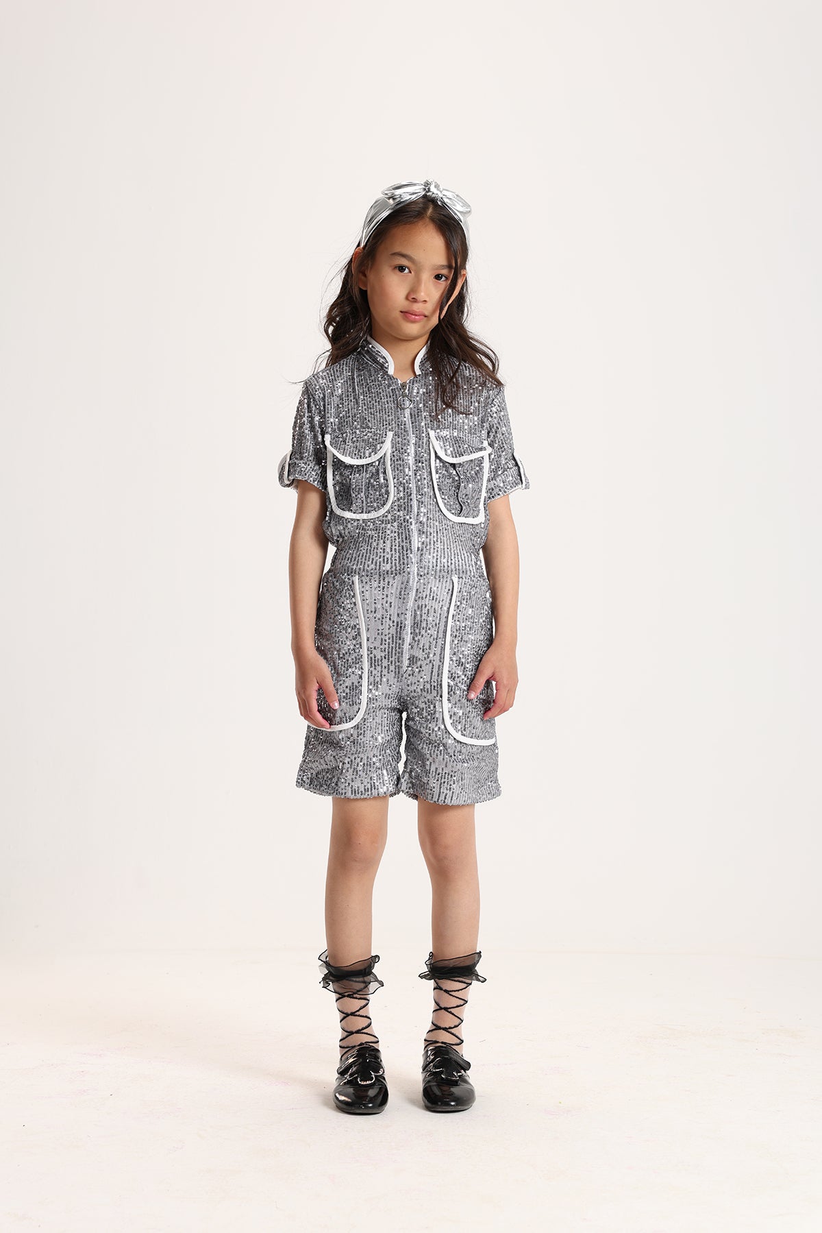 Silver Jumpsuit