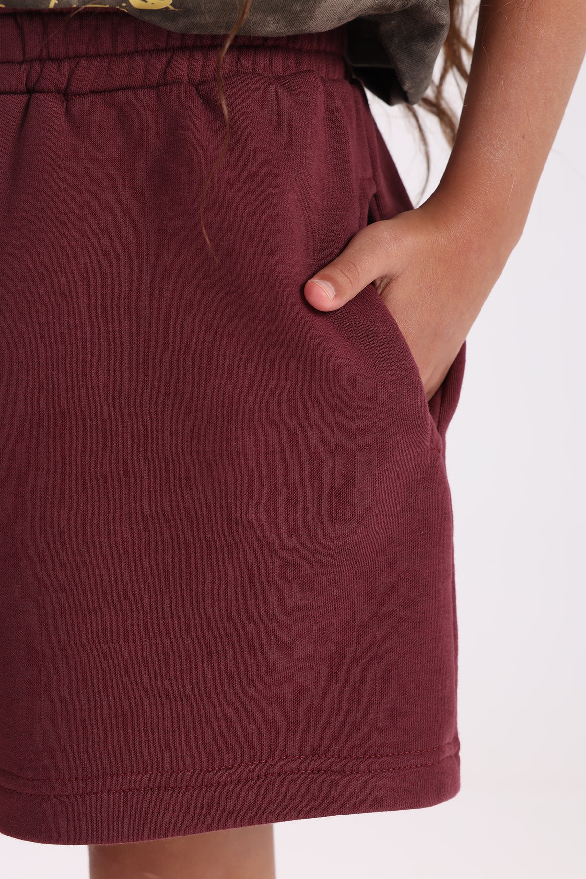 Burgundy Short