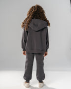 Core Heavy Fleece Full-Zip Hoodie -Grey
