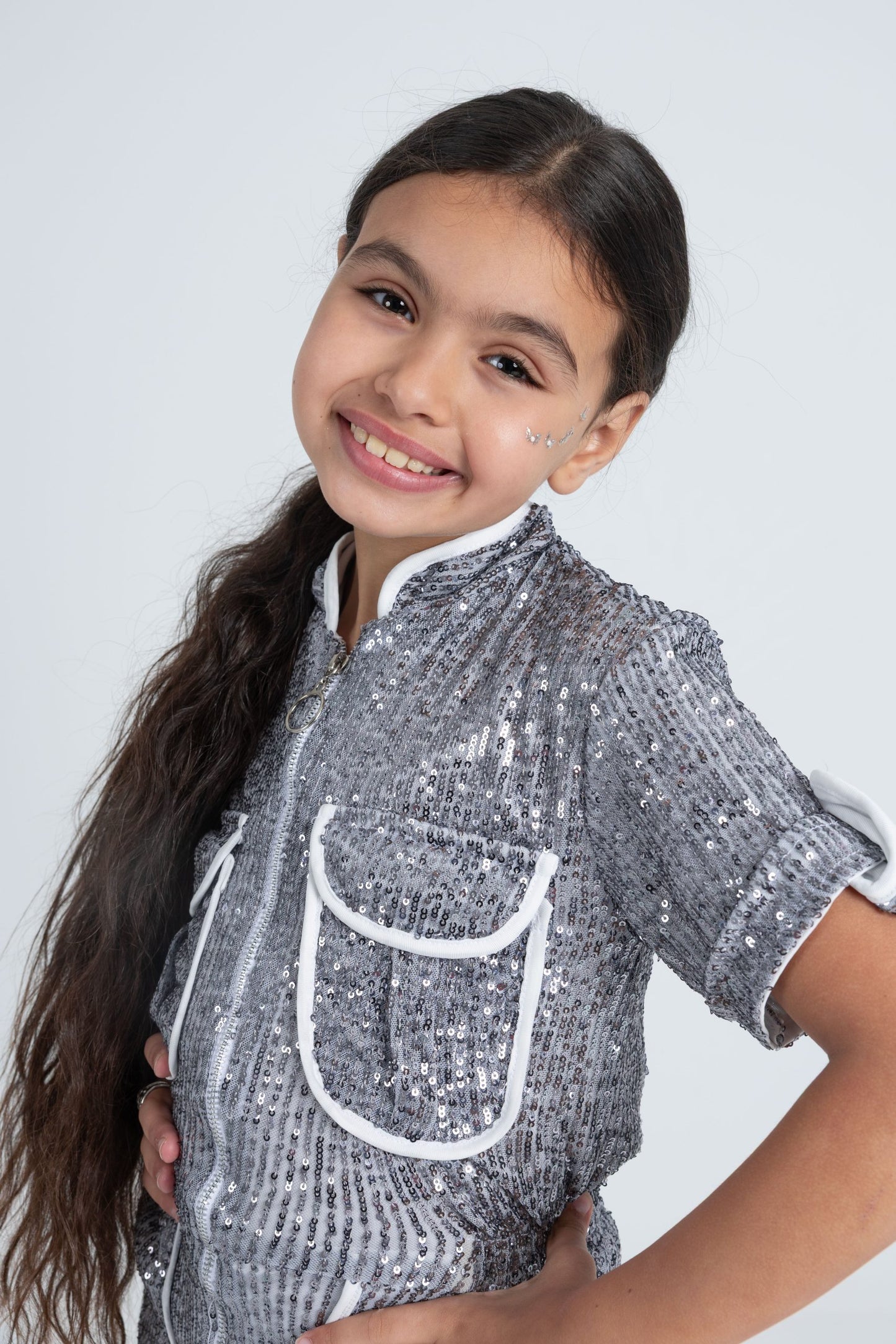 Silver Jumpsuit