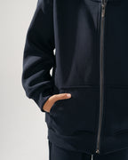 Core Heavy Fleece Full-Zip Hoodie - Navy