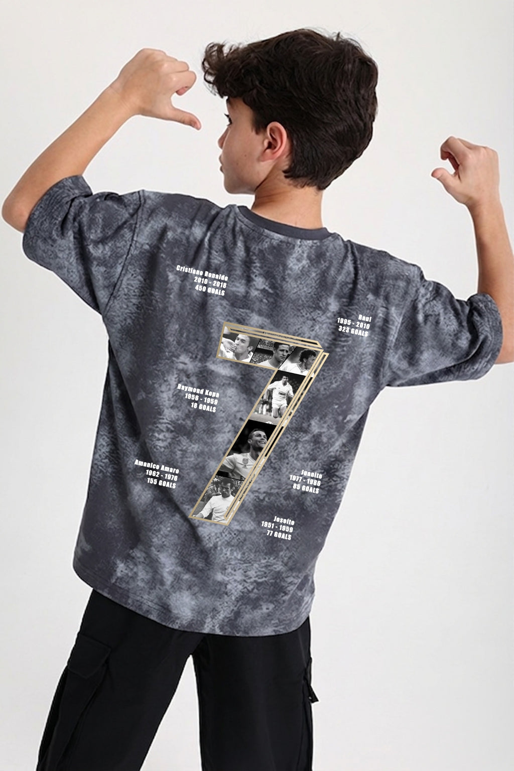 Madrid T-Shirt Grey