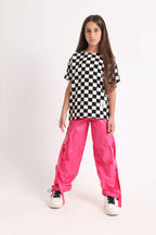 Pink Parachute Pants