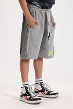 Glitch Grey Short