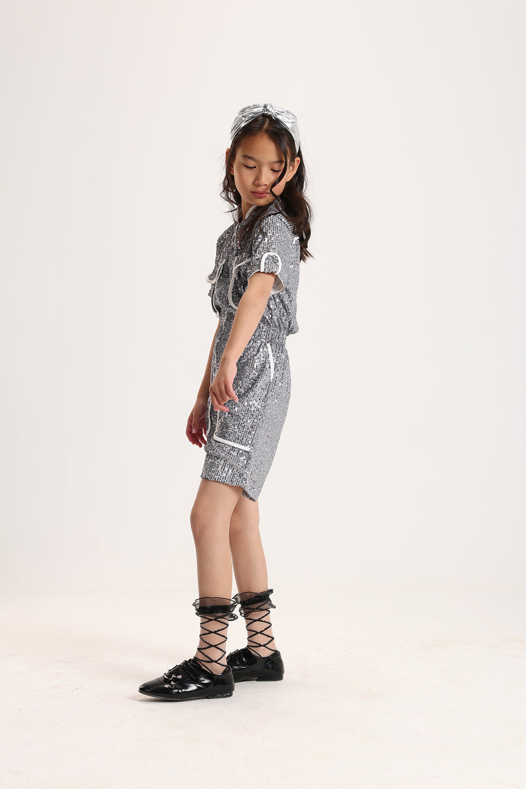 Silver Jumpsuit