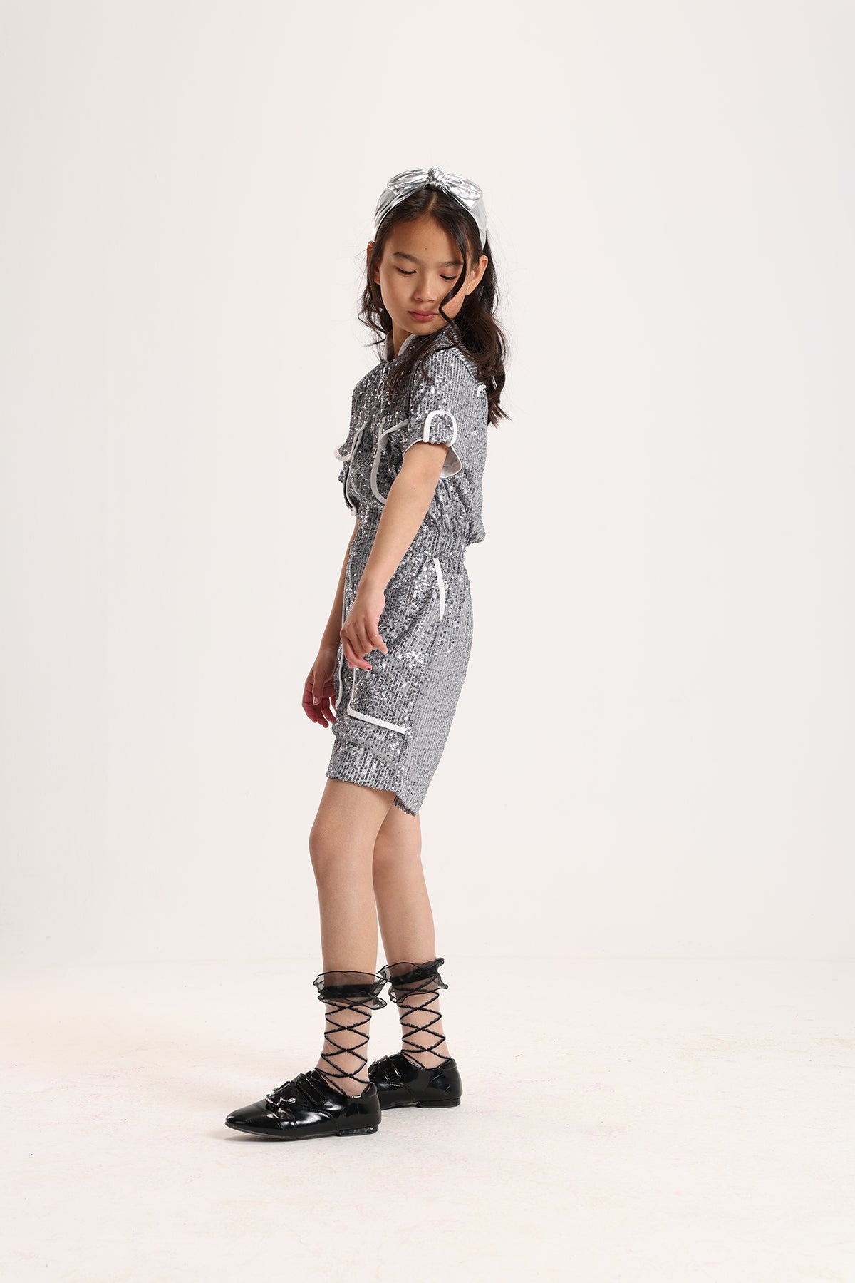 Silver Jumpsuit