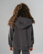 Core Heavy Fleece Full-Zip Hoodie -Grey