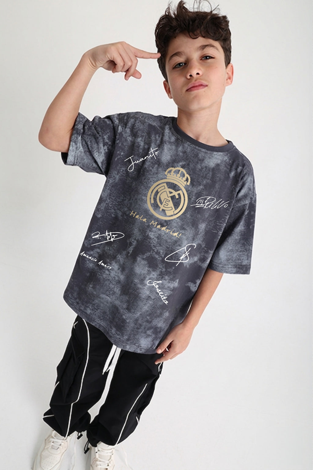 Madrid T-Shirt Grey