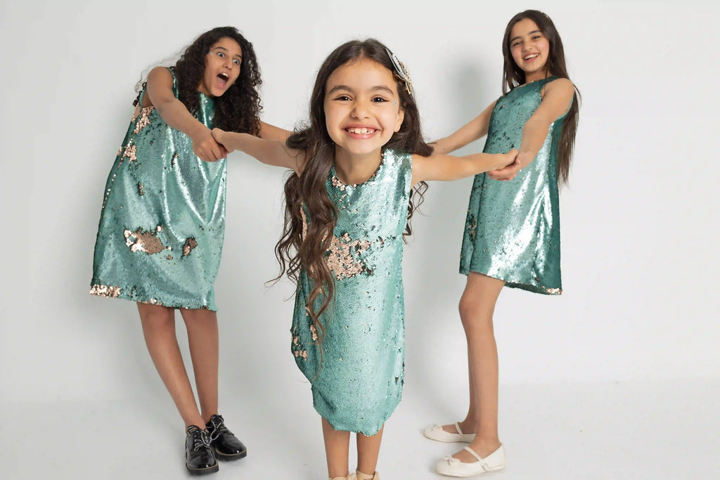 Copper Mint Dress