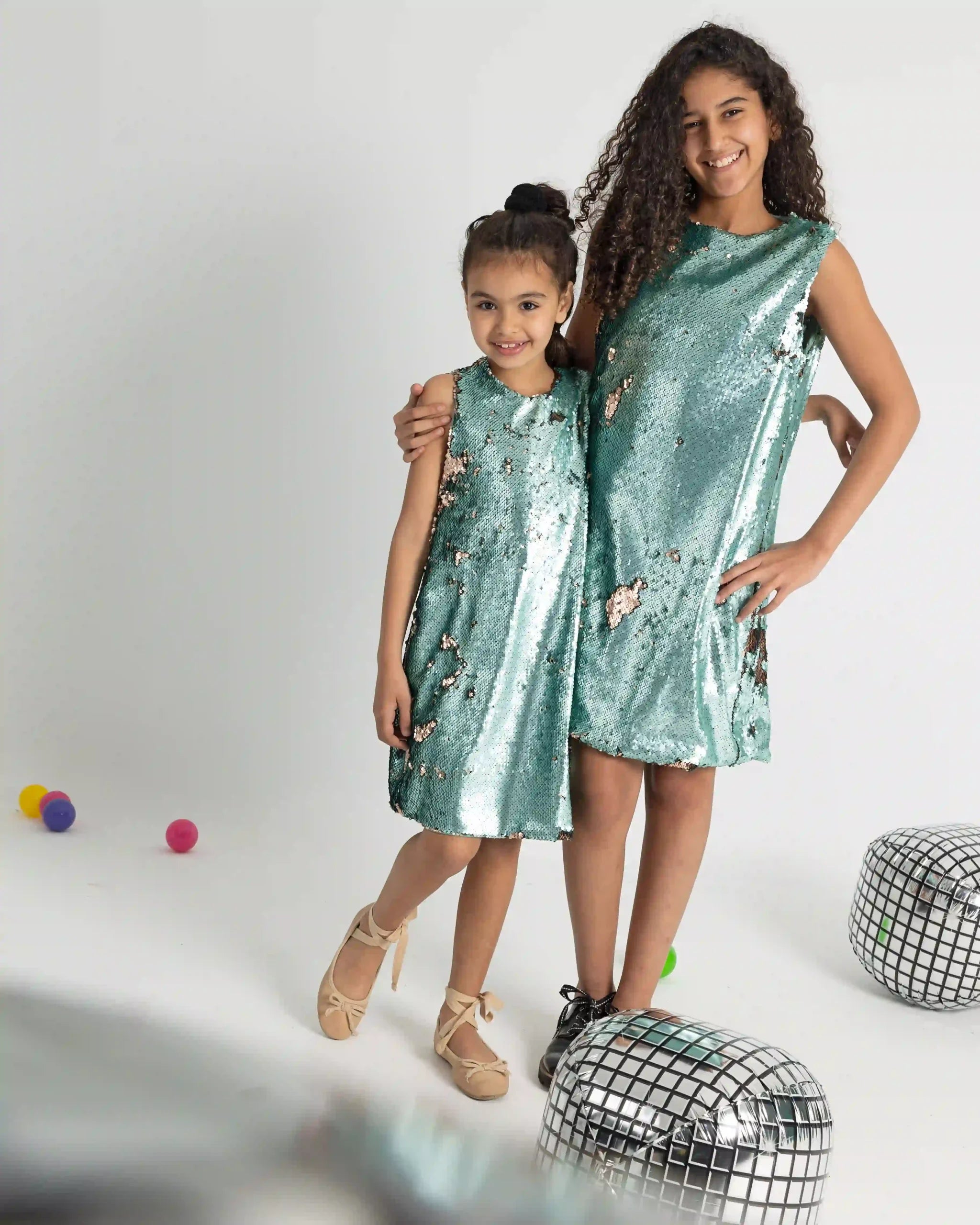 Copper Mint Dress