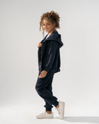 Core Heavy Fleece Full-Zip Hoodie - Navy