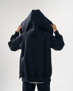 Core Heavy Fleece Full-Zip Hoodie - Navy