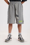 Glitch Grey Short