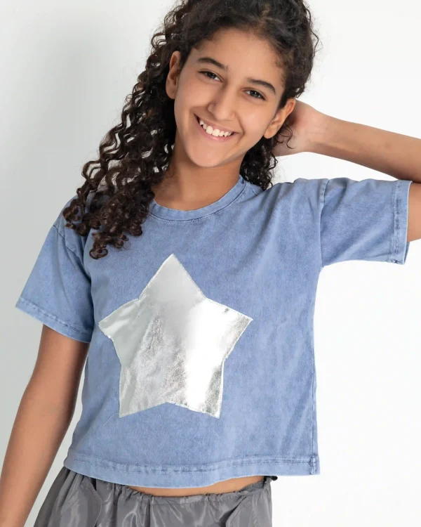 Star Blue Top