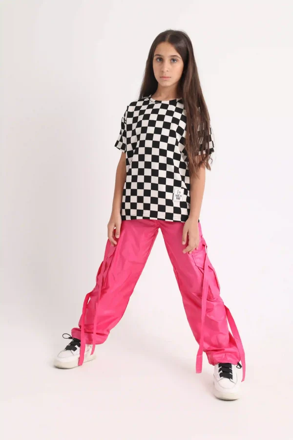 Pink Parachute Pants