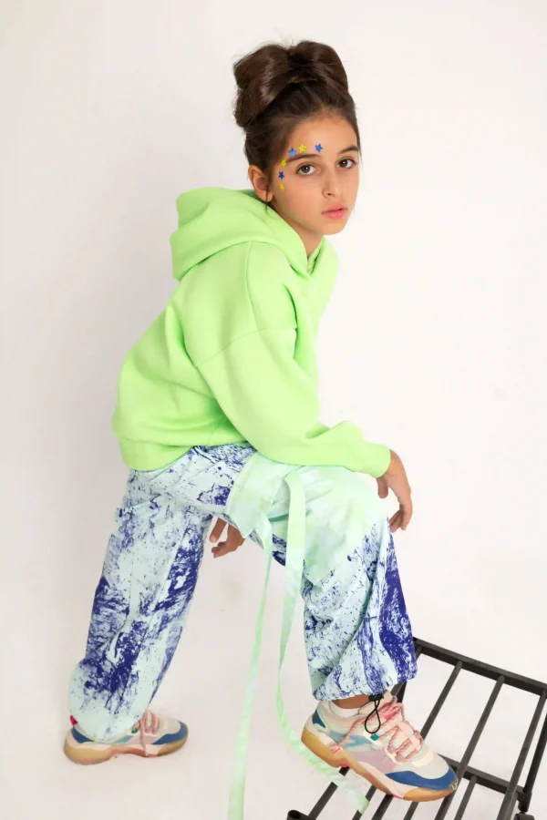 Ice Blue Pants