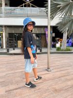 Stitch T-Shirt-Black - Image 8
