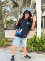 Stitch T-Shirt-Black